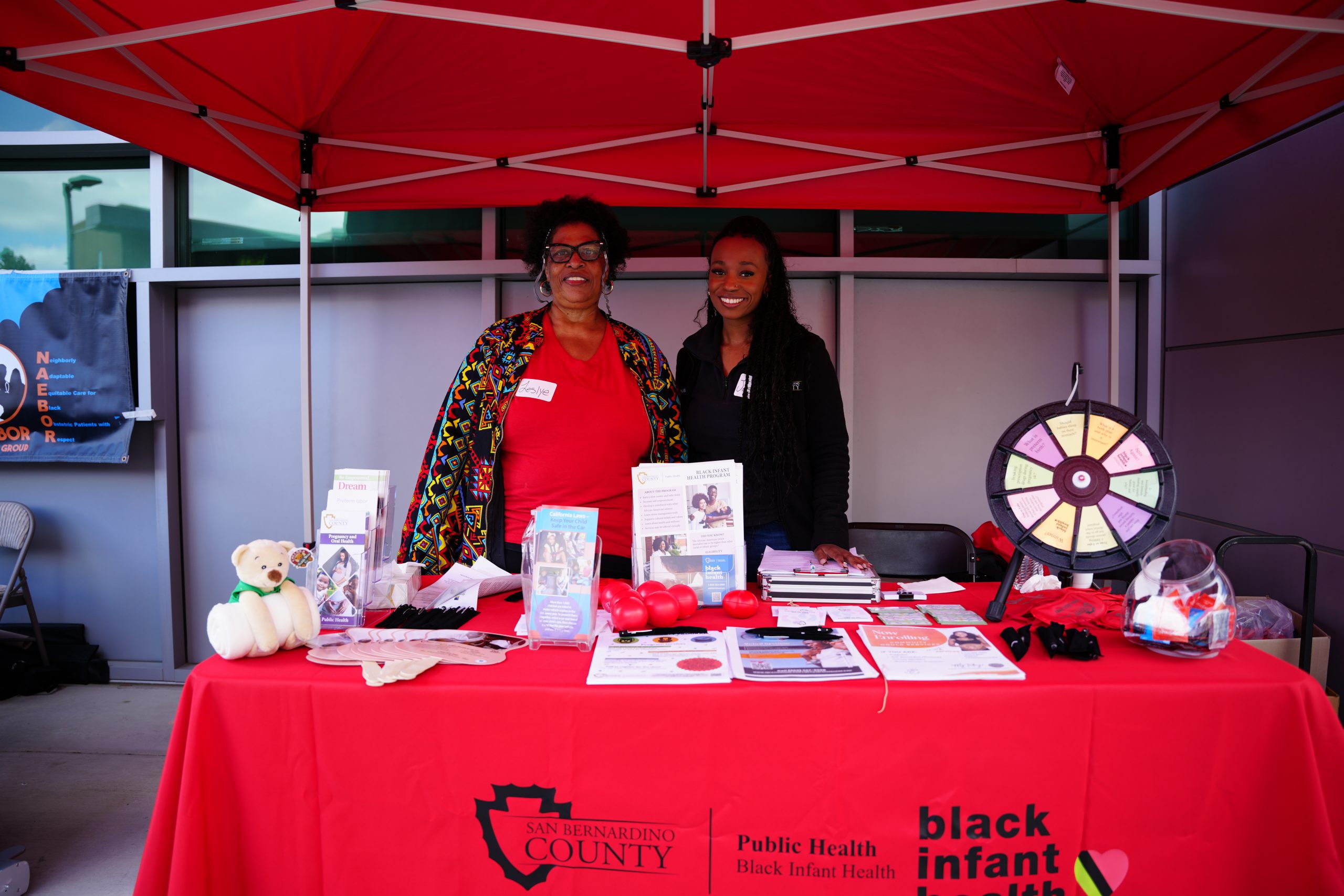 Community day tabling.