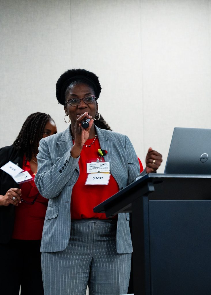 CURLEY PALMER, the Program Coordinator for the Maternal, Child and Adolescent Health Branch for Riverside University Health System-Public Health